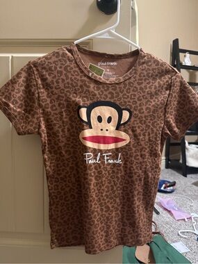 Paul Frank Brown Leopard Julius Graphic Tee